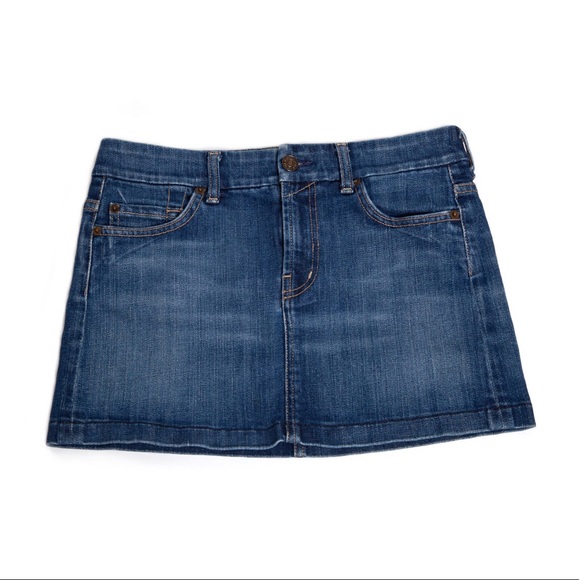 7 For All Mankind Denim Skirt - Picture 2 of 5